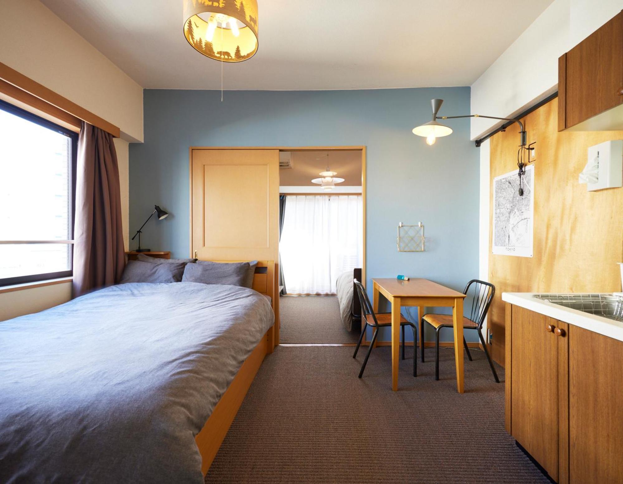 Shibuya Apartment Shinsen Tokyo Exterior photo